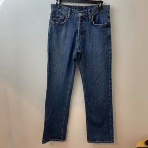 Lucky Brand by Gene Montesano Low Rise Bootleg Dungarees